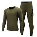 Men’s Thermal Sports Workout Set – Warm Athletic Base Layer Underwear