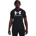Under Armour Men's Sportstyle Logo Short Sleeve T Shirt, (001) Black / / White, 3X-Large 🍁 All In One Marketplace Canada