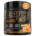 Batch 27 Pre Workout Powder - Nitric Oxide Booster & Preworkout for Men and Women w/Citrulline, Beta Alanine, Caffeine for Enhanced Energy, Endurance, & Reduced Fatigue - 40 Servings, Orange Cream 🍁 All In One Marketplace Canada