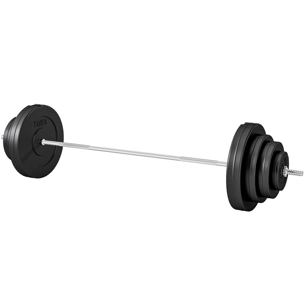154 lbs Barbell Weight Set, Adjustable Weights for Home Gym with 67" Barbell Bar, Strength Training Equipment