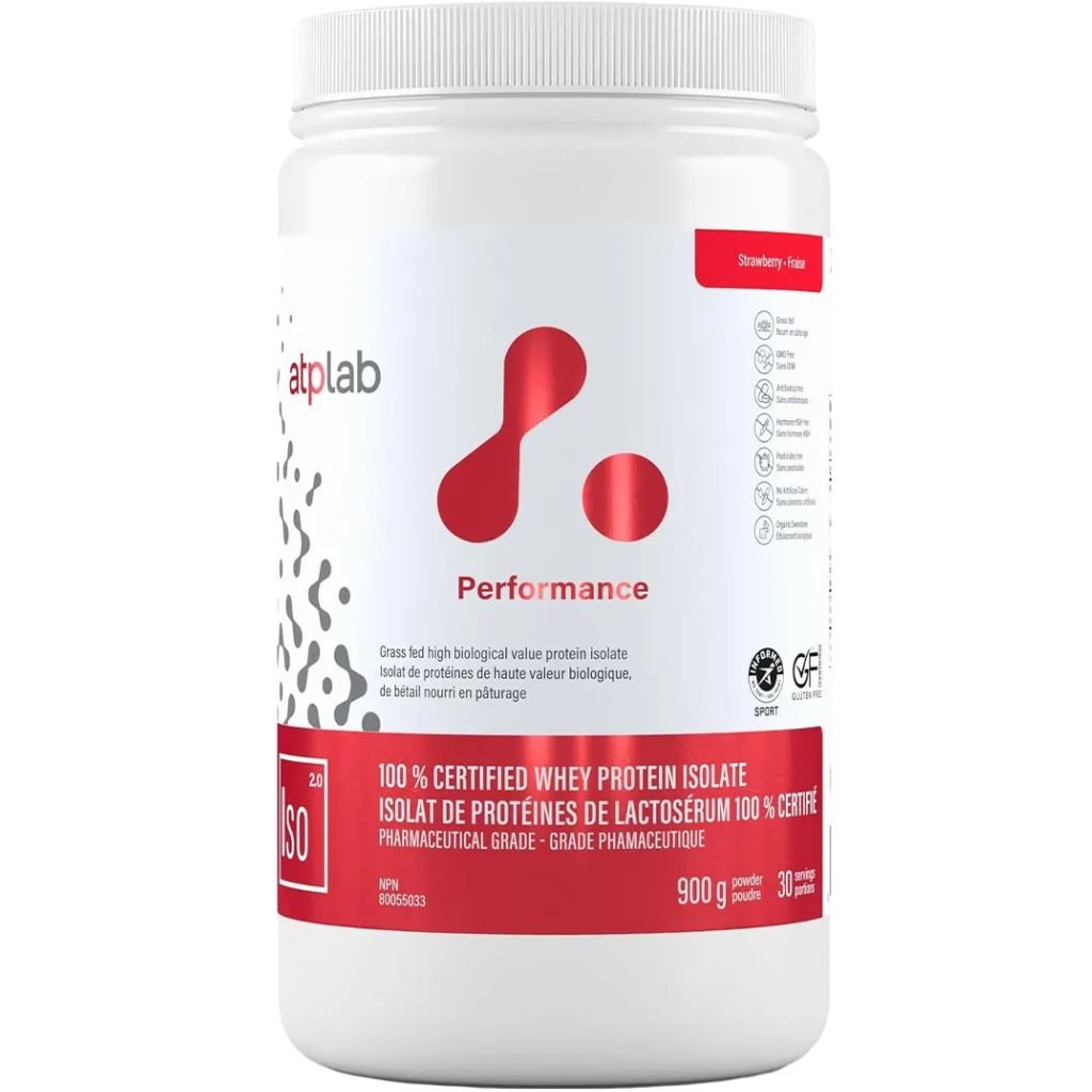 ATP Lab 100% CERTIFIED WHEY PROTEIN ISOLATE, 900g
